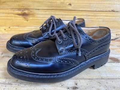 ЦЕРКОВЬ 'MOTHERSON' BROGUES КОРИЧНЕВЫЕ КОЖАНЫЕ ТУФЛИ РАЗМЕР UK 6 / США 7 - Изображение 1 из 4