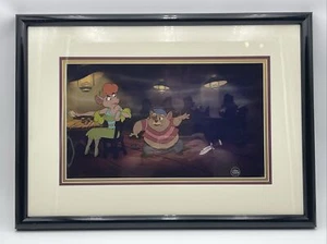 Walt Disney’s Great Mouse Detective Dawson & Rude Lady Rat Trap Production Cel - Picture 1 of 12