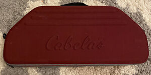 Cabelas Rod & Reel Travel Case semi hard with carrying handle