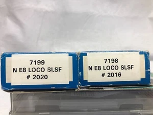 Scala N 1995 CC 7198/7199 Life Like St Louis & San Francisco E8A RD#2016/2020 - Foto 1 di 7