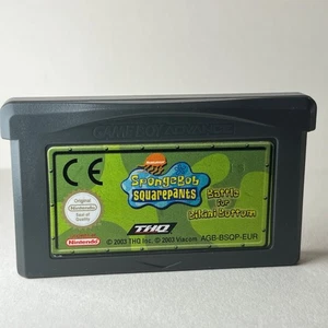 Bob Esponja Pantalones Cuadrados: Batalla por la Parte Inferior de Bikini | Game Boy Advance | GBA - Imagen 1 de 3