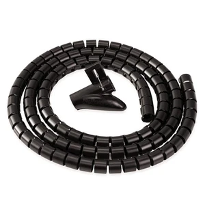Fellowes Spiralführung Kabel Zip (2m, 1-Stück) schwarz - Photo 1/5