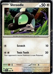 Pokemon | SV: Scarlet & Violet Promo Cards | Shroodle - | 099 | NM Holo - Picture 1 of 2