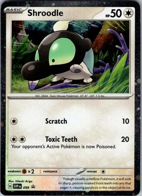 Pokemon | SV: Scarlet & Violet Promo Cards | Shroodle - | 099 | NM Holo - Image 1 of 2