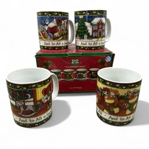 Portmeirion Studio A Christmas Story 4er Set Tassen Susan Winget - Bild 1 von 24