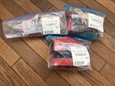 Oshkosh Suspenders, Belts, Ties And Boy Ties Children’s Various Sizes Vintage 90 - Image 1 of 3