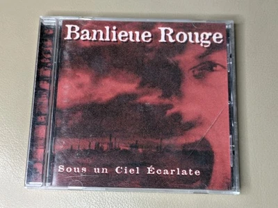 BANLIEUE ROUGE «SOUS UN CIEL ÉCARLATE» CD (1996 Canada) TGCD19  VG Free Shipping - Image 1 of 4
