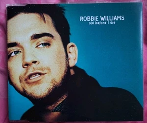 ROBBIE WILLIAMS - Old before i die - 1 Trk CD SINGLE in Unique sleeve - Picture 1 of 3