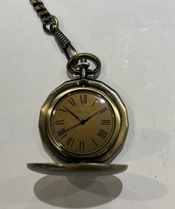 Relic by Fossil Taschenuhr mit Kette - Retro Bronze matt / Gold - Bild 1 von 5
