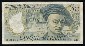 France - 50 Francs Banknote - 1984 P-152b (VF) - Picture 1 of 2