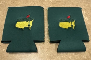 THE MASTERS Tournament Green Can Coolers Augusta National Golf Koozie New - Picture 1 of 5
