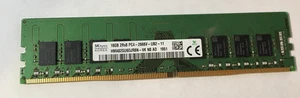 SK Hynix 16GB 2Rx8 PC4-2666V-UB2-11, SDRAM DIMM, Desktop Memory - Picture 1 of 8