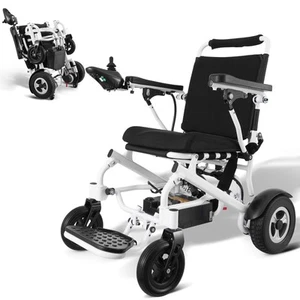 Foldable Electric Wheelchair Intelligent Motorized Power Wheelchair All Terrain - Picture 1 of 11