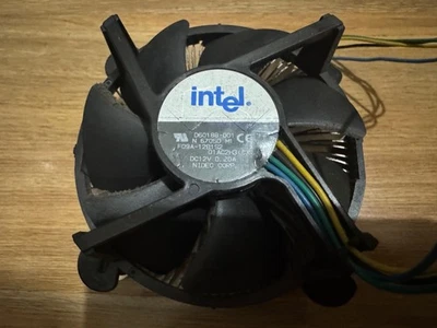 Intel D60188-001 LGA775 Copper Core CPU Heat Sink Cooling Fan - Image 1 of 4