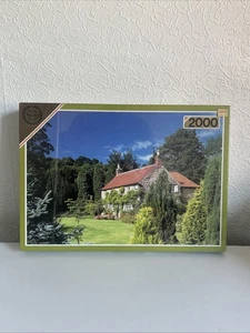 Falcon De-Luxe Imperial 2000 Piece Jigsaw Puzzle Cottage At Rievaulx Brand New - Picture 1 of 9