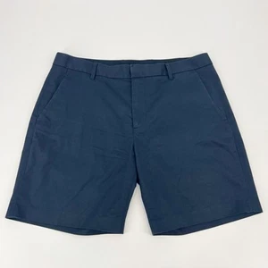 Bonobos Navy Blue Size 33 Monday Casual Flat Front Shorts Chino 7.5" Inseam - Imagen 1 de 6