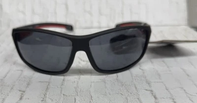 Gafas de sol IRONMAN POLARIZADAS negras FUERTES 100 % UVA-UVB protección con cordón Foto 1 de 4