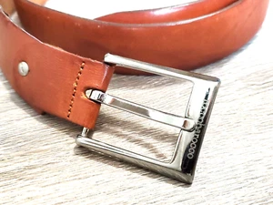 ROCCOBAROCCO brauner Ledergürtel 125 cm, 49" Made in Italy - Bild 1 von 8