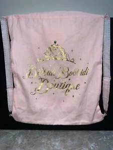 Disney Parks Bibbidi Bobbidi Bolso Estrás Mochila Cordón Cinch Saco Rosa - Imagen 1 de 14
