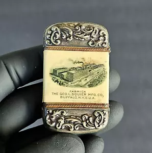 Antique Match Advertising Celluloid Match Safe - Picture 1 of 7
