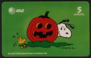 Tarjeta Snoopy-A-Month (enero - diciembre). Cacahuetes. Juego de 12 tarjetas telefónicas 'TEST' - Imagen 1 de 13