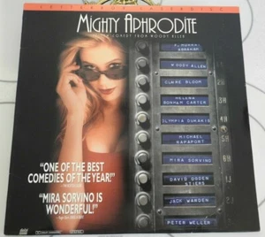 Mighty Aphrodite Mira Sorvino Helena Bonham Carter Laserdisc Good condition - Picture 1 of 2