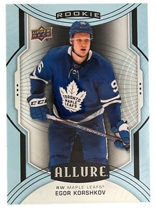 2020-21 Upper Deck Allure  - Rookie SP ! Egor Korshkov RC