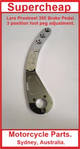 Laro Pro Street and Hunter Daytona rear brake pedal. Adjustable. - Picture 1 of 2