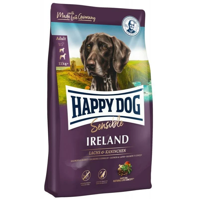 Happy Dog Supreme Irland 12,5kg Hundefutter mit Lachs und Kaninchen