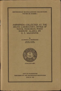 RARE 1955 Amphipoda Collected Arctic Laboratory, Naval Research, Point Barrow AK - Picture 1 of 2