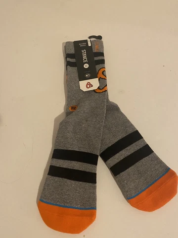 Stance Socks Baltimore Orioles size Small Medium 6-8.5 Gray MLB Cover