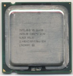 Intel Core 2 Quad Q6600 CPU 2.40GHz 8MB L2 Cache LGA775 SLACR + manual Free Post - Picture 1 of 4