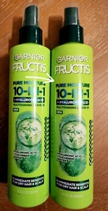 2Pack-Garnier Fructis 10-IN-1 Plus Hyaluronic Acid Hair and Scalp Conditioner - Picture 1 of 1