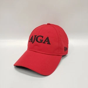 TaylorMade New Era Men's Red AJGA Breathable Adjustable Golf Hat - Picture 1 of 8