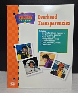 Houghton Mifflin Math Central: Overhead Transparencies. Levels 3-6. - Picture 1 of 5