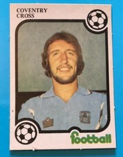 MONTY GUM-FOOTBALL NOW TRADING CARD 1975/76- Coventry city - Cross