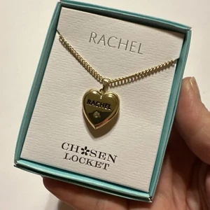 Mulberry Studios Chosen One personalisiert Name Medaillon Halskette Buchstabe R Namen - Bild 1 von 3