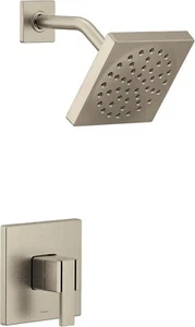 Moen UTS3715BN 90 Degree M-CORE 3-Series 1-Handle Shower Trim Kit Brushed Nickel - Picture 1 of 4