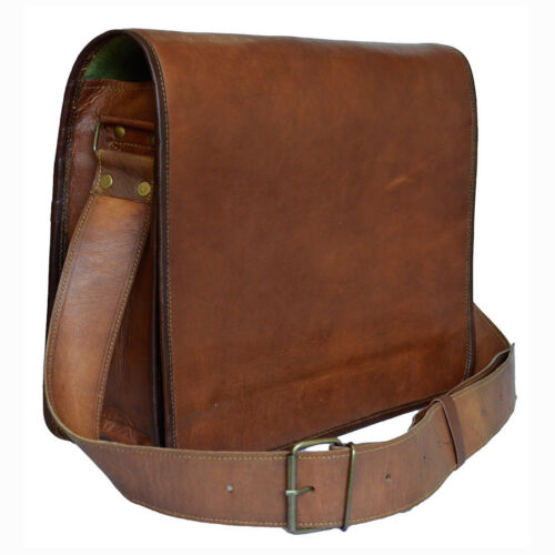 Men's Leather Bag Business Messenger Laptop Carry On Shoulder Briefcase Handbag