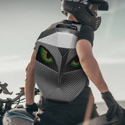 Motorrad Tasche DIY Rucksack Led Helm Bluetooth Reisetasche Dynamische Anzeige - Bild 1 von 4
