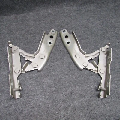 Pontiac Montana SV6 2005-2006 par de bisagras de capó 994 L plata deslustrada ligera 71092 Foto 1 de 4