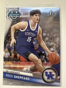 2023-24 Bowman University Chrome #45 Reed Sheppard - Picture 1 of 2
