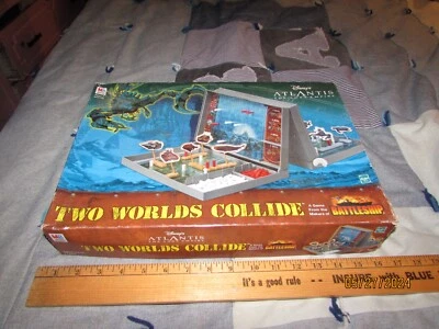 Battleship Disney's Atlantis The Lost Empire Two Worlds Collide Rare VTG OOP - Image 1 of 3