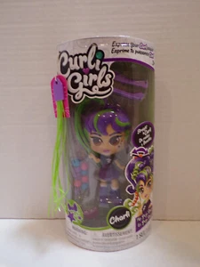 Curli Girls Pop Star~Charli Doll~14cm~Magical Hair~Pull To Curl~Brand New - Picture 1 of 7