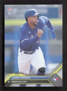 2023 Topps Now Road to Opening Day #OD-45 George Springer Lamina d'oro /23 - Foto 1 di 2