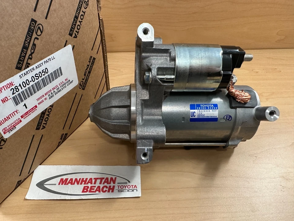 07-21 Toyota Tundra Sequoia Land Cruiser 5.7L Starter Motor Assy OEM 28100-0S050