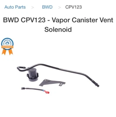 蒸汽罐通风口电磁阀别克雪佛兰庞蒂亚克 Cpv123(见图片适合) — 第 1/2 张图片