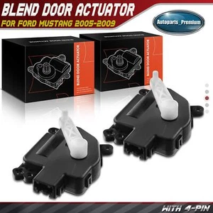 2x HVAC Heater Air Blend Door Actuators for Ford Mustang 2005-2009 6R3Z19E616B - Picture 1 of 9