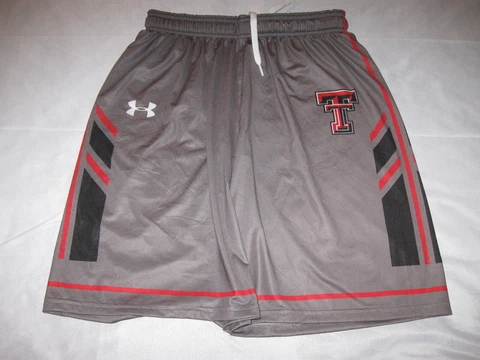 Texas Tech Red Raiders Basketball Shorts Under Armour Youth Large Boys TT NCAA Cover