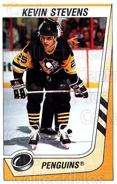 1989-90 Panini Stickers #321 Kevin Stevens - Image 1 of 1